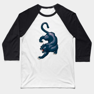 Black Panther Baseball T-Shirt